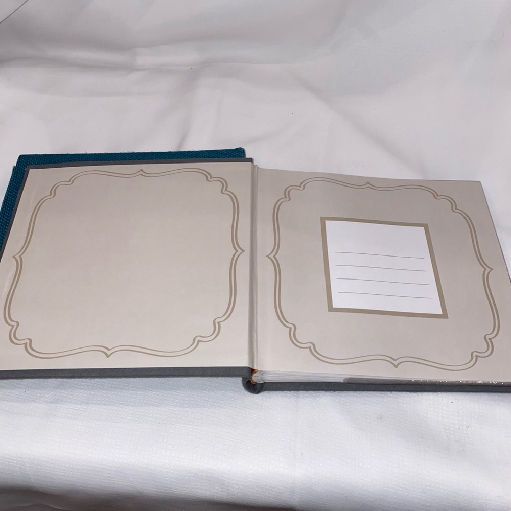 Photo Album Set in Teal and Gray - Picture 4 of 7